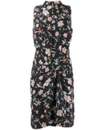 Chanel Pre-owned 2000's Floral Short Dress - Black