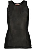 Nº21 Mesh Tank Top - Black