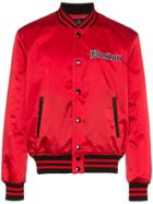 Marcelo Burlon County Of Milan Mb Bt Red Sox Bmbr Jkt Red