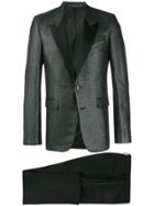 Givenchy Tuxedo Jacket In 4g Jacquard - Black