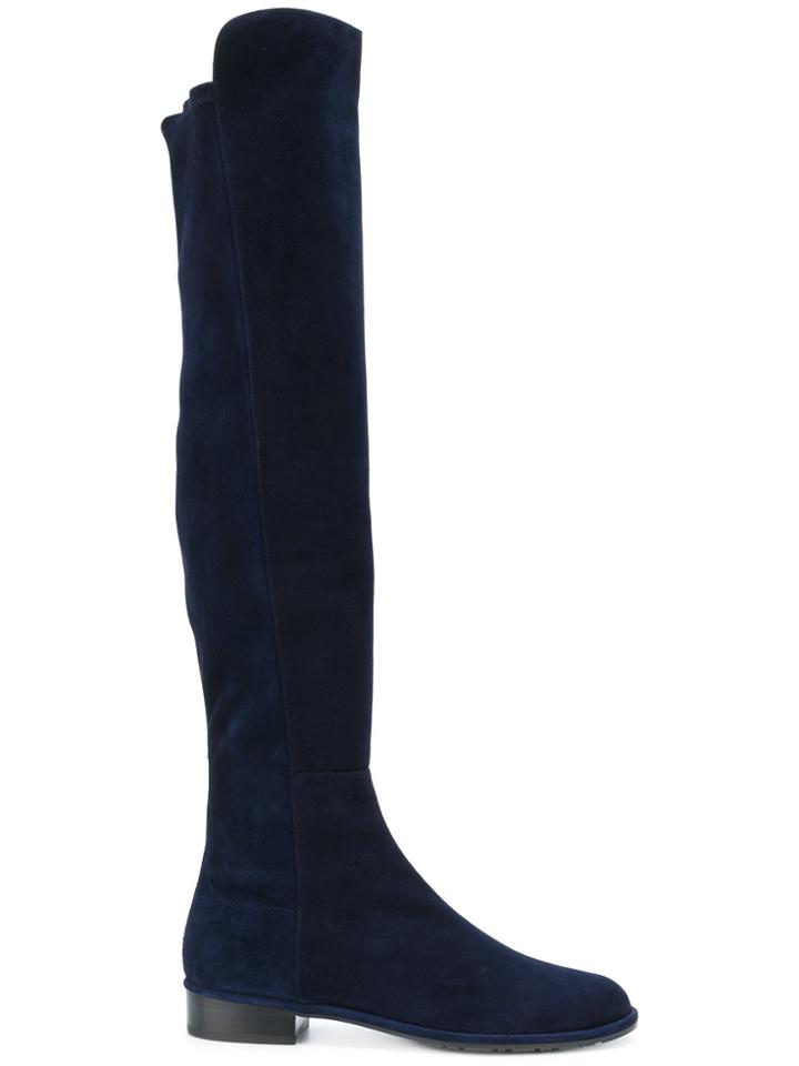 Stuart Weitzman Allgood Over The Knee Boots - Blue