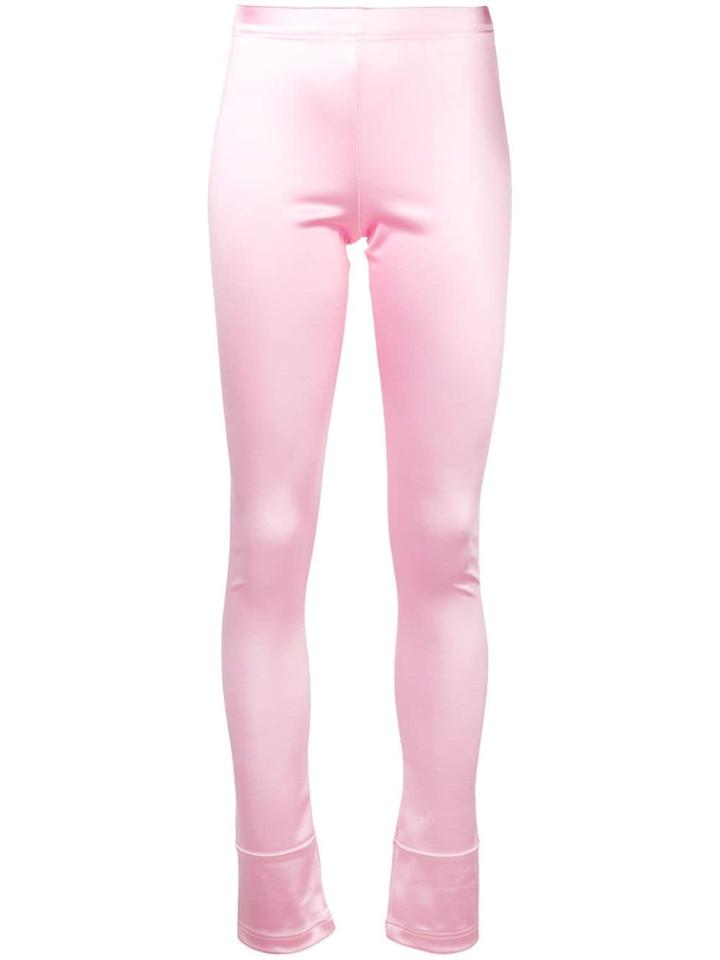 Junya Watanabe High Waisted Leggings - Pink & Purple