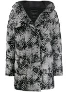 Herno Patterned Padded Jacket - Grey