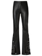 Isabel Benenato Flared Cropped Pants - Black