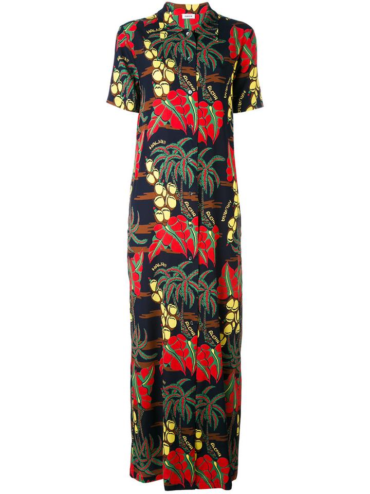P.a.r.o.s.h. - Shirt Dress - Women - Silk/spandex/elastane - Xs, Black, Silk/spandex/elastane