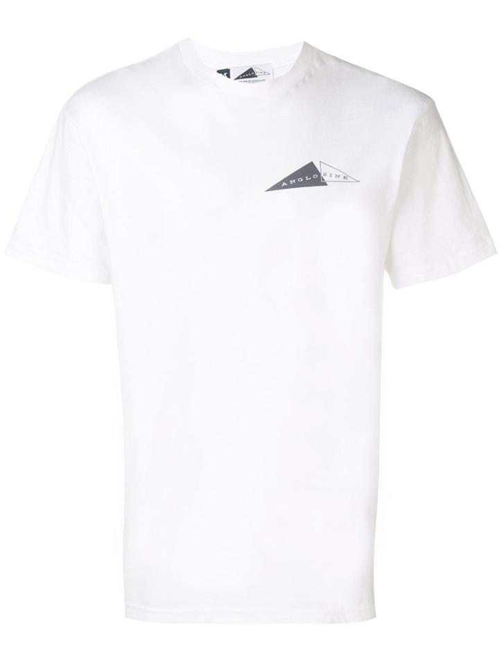 Anglozine Look Print T-shirt - White