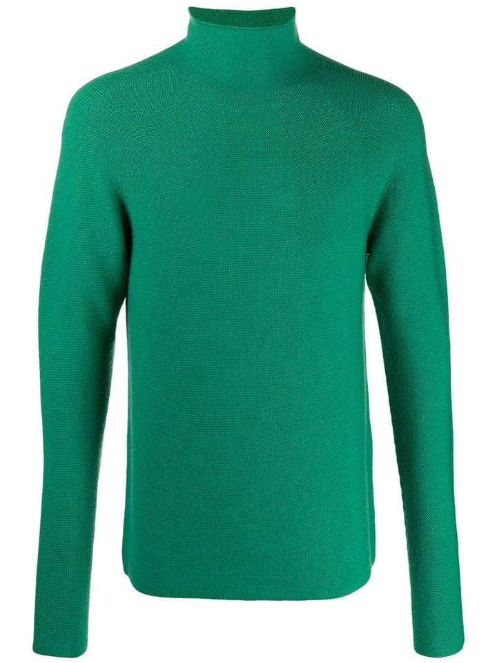 Christian Wijnants Keri Seamless Roll Neck Jumper - Green