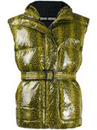 Ienki Ienki Snake Print Gilet - Green