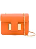 Tom Ford - Sienna Shoulder Bag - Women - Calf Leather - One Size, Yellow/orange, Calf Leather