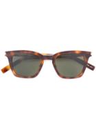 Saint Laurent - Classic 51 Sunglasses - Women - Plastic - One Size, Brown, Plastic