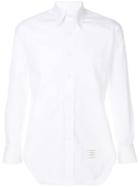 Thom Browne Solid Poplin Dress Shirt - White