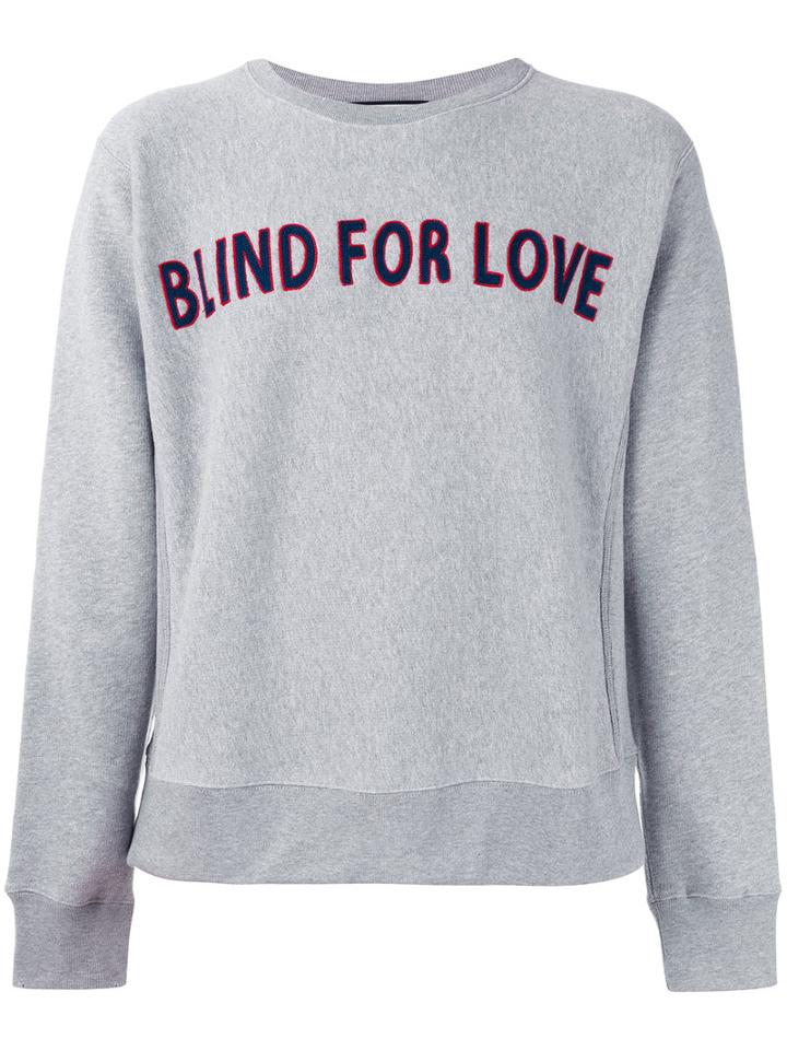 Gucci - Statement Print Sweatshirt - Men - Cotton - S, Grey, Cotton