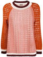 Altea Colour Block Jumper - Pink