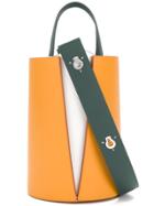 Danse Lente Classic Bucket Tote - Yellow & Orange