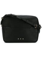Jérôme Dreyfuss Bobi Shoulder Bag, Women's, Black, Cotton/calf Leather