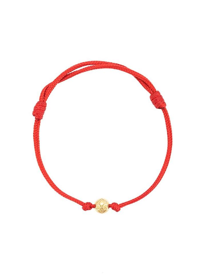 Nialaya Jewelry Pendant Bracelet - Red