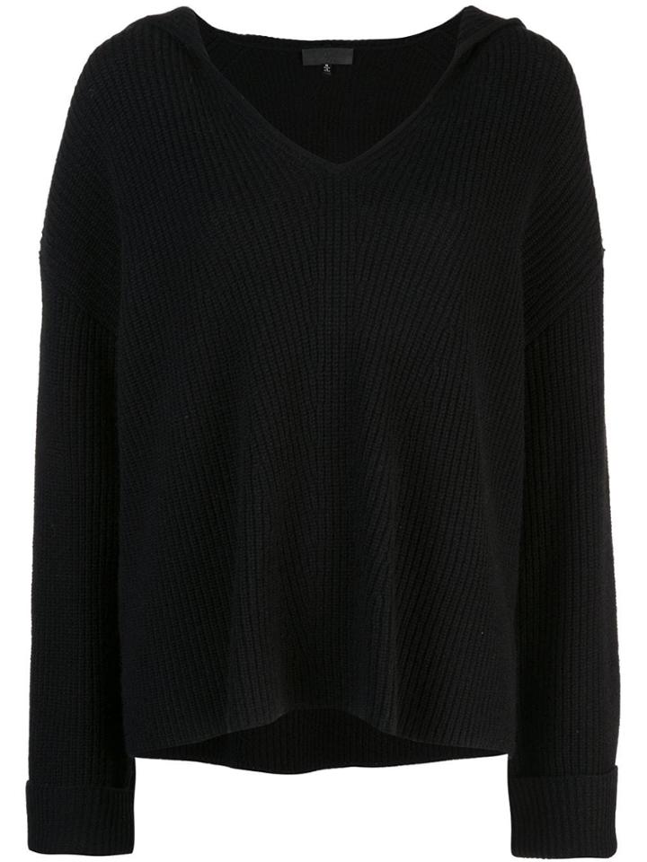 Nili Lotan Classic Cashmere Sweater - Black