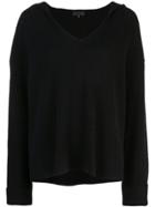 Nili Lotan Classic Cashmere Sweater - Black