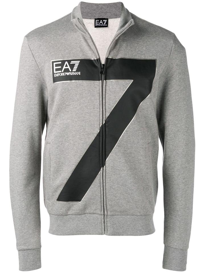 Ea7 Emporio Armani Ea7 - Man - Felpa - Grey