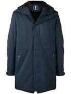 Save The Duck Hooded Raincoat - Blue