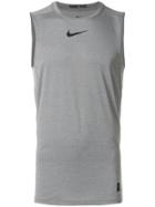 Nike Pro Sleeveless Compression Top - Grey