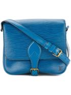 Louis Vuitton Vintage Cartouchiere Cross Body Shoulder Bag - Blue
