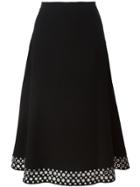 Alexander Wang Eyelet Embellished Skirt - Black