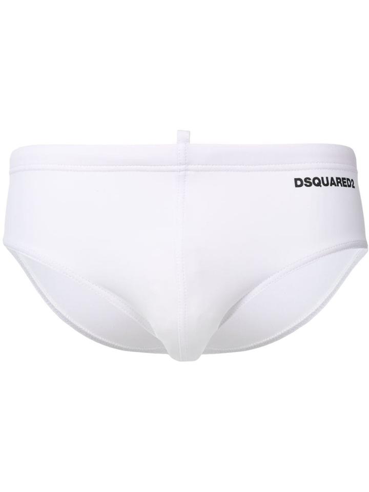 Dsquared2 Icon Swim Shorts - White
