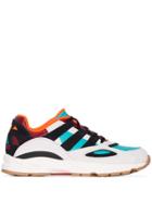 Adidas White And Multicoloured Lxcon 94 Leather Sneakers - Blue