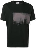 Alyx Orange City Scape Thorn T-shirt - Black