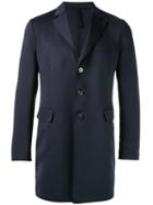 Harris Wharf London - Single-breasted Overcoat - Men - Polyamide/spandex/elastane - 48, Blue, Polyamide/spandex/elastane