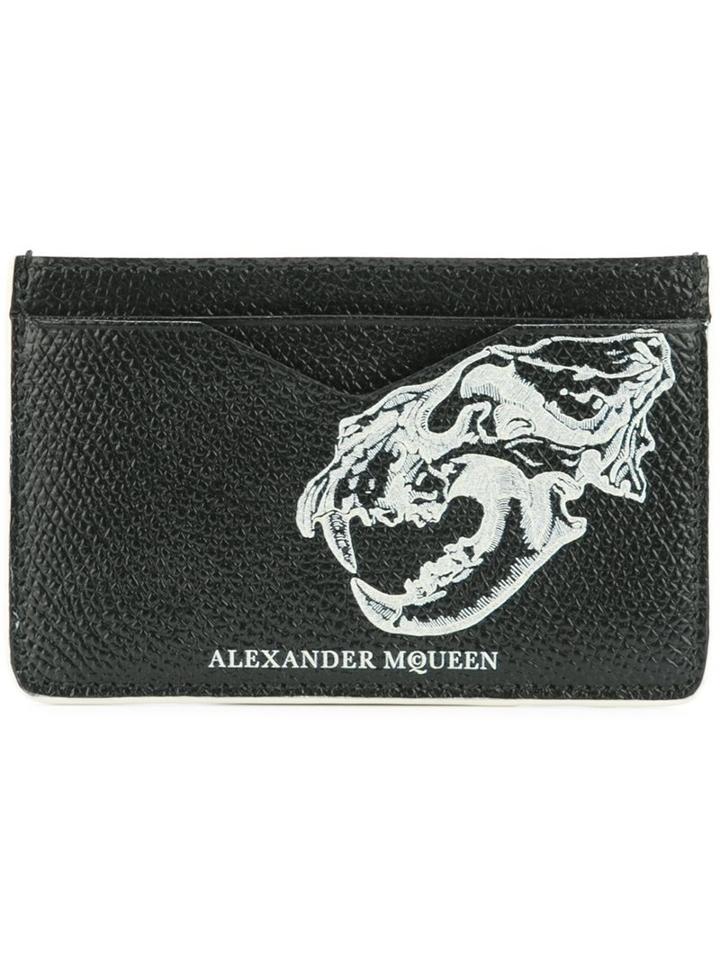 Alexander Mcqueen Lion Skull Cardholder