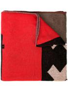 Bernhard Willhelm Jacquard Scarf - Red