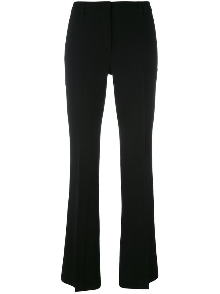 L'autre Chose - Flared Trousers - Women - Polyester - 40, Black, Polyester
