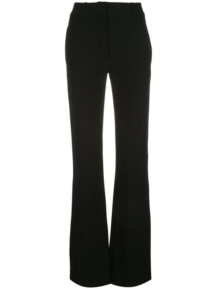 Ann Demeulemeester Mid-rise Flare Trousers - Black
