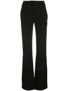 Ann Demeulemeester Mid-rise Flare Trousers - Black
