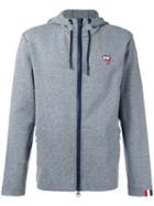 Rossignol - Damien Zipped Hoodie - Men - Cotton/polyester - 46, Grey, Cotton/polyester