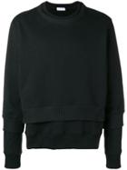 Ih Nom Uh Nit Layered Sweatshirt - Black