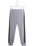 Fendi Kids Teen Logo Track Trousers - Grey