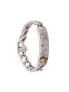 John Varvatos Tag Chain-link Bracelet - Silver