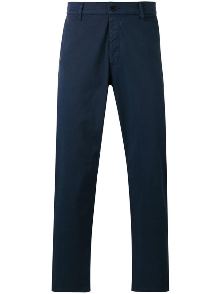 Kenzo Straight-leg Chinos - Blue