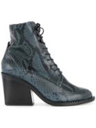 Clergerie Moca Boots - Blue