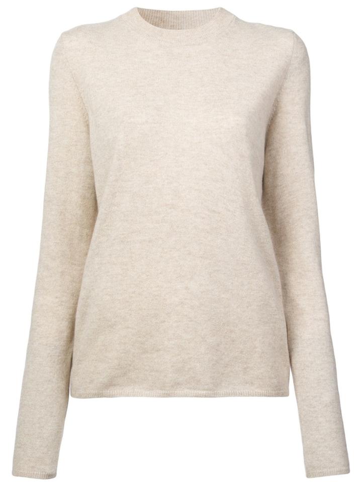 Mansur Gavriel Crew Neck Jumper - Nude & Neutrals