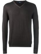 Fay V Neck Fine Knit Jumper