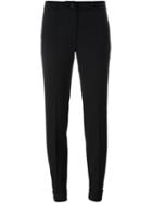 P.a.r.o.s.h. 'lily' Tapered Trousers, Women's, Size: Xs, Black, Spandex/elastane/virgin Wool
