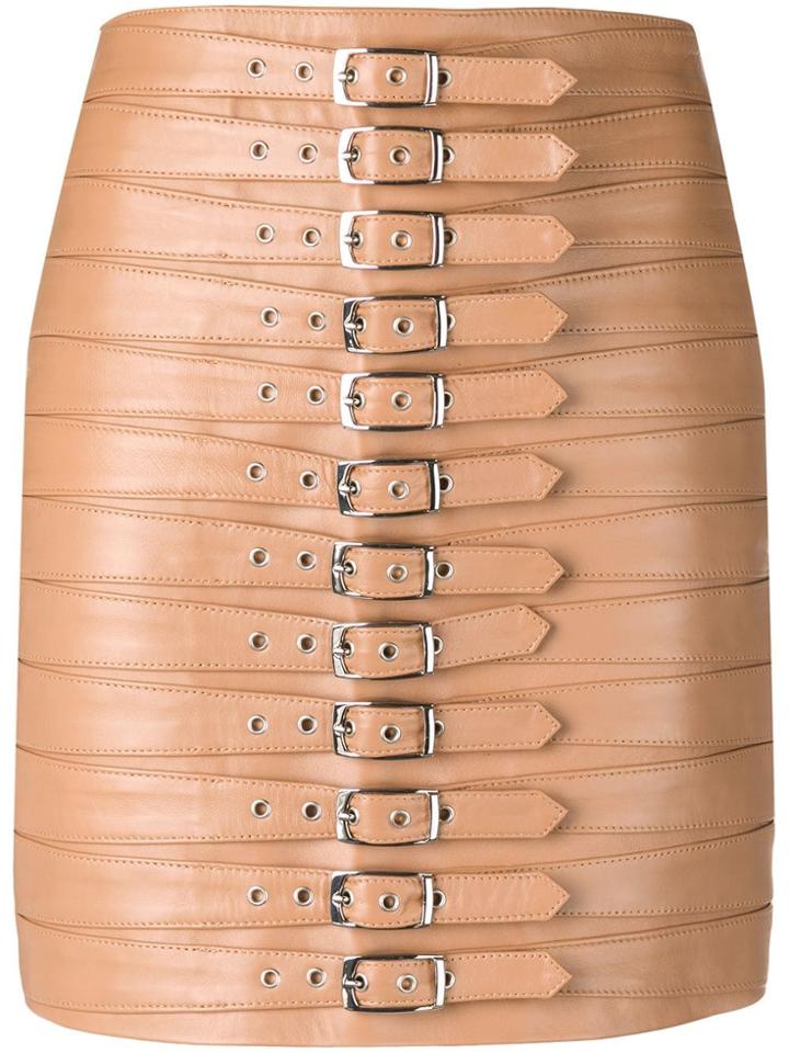 Manokhi Dita Belted Skirt - Neutrals