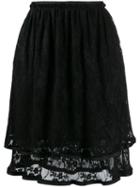 See By Chloé Double Layer Skirt - Black
