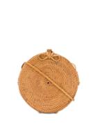 Folkloore Balinese Woven Crossbody Bag - Neutrals