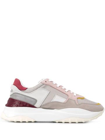 Tod's Hi-tech Panelled Sneakers - Neutrals