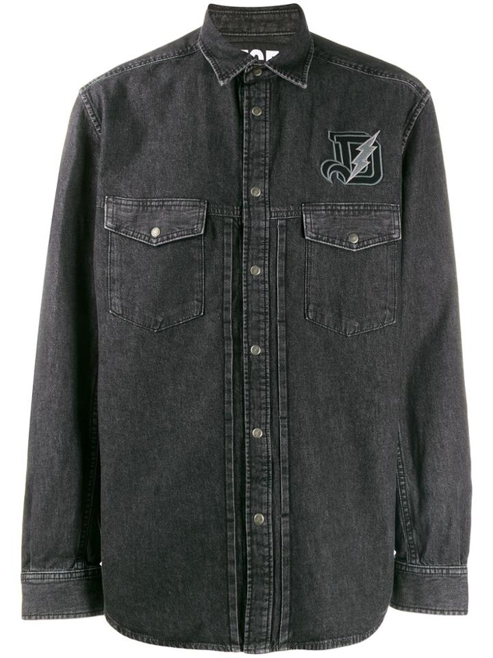 Diesel D-bandy-b Denim Shirt - Grey